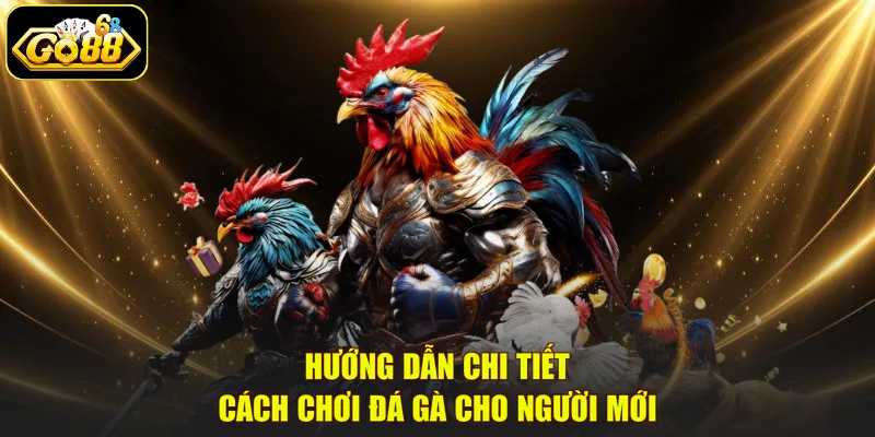 Hướng dẫn chi tiết cách chơi đá gà cho người mới